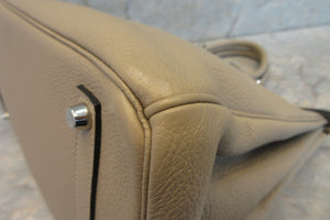 HERMES／エルメス バーキン35 トゴ トゥルティエールグレー □N刻印 ハンドバッグ 700040039