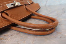画像をギャラリービューアに読み込む, HERMES／エルメス バーキン30 トゴ ゴールド □M刻印 ハンドバッグ 700080123
