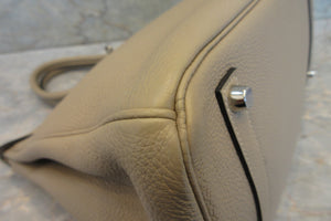 HERMES／エルメス バーキン35 トゴ トゥルティエールグレー □N刻印 ハンドバッグ 700040039
