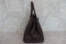 Load image into Gallery viewer, HERMES BIRKIN 30 Bi-color Togo leather Chocolat/Black □I Engraving Hand bag 700050201
