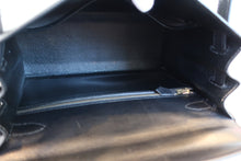 画像をギャラリービューアに読み込む, HERMES／エルメス ケリー28 ボックスカーフ ブラック 〇Z刻印 ショルダーバッグ 700030286
