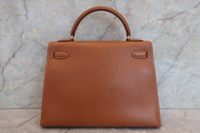 將圖片載入圖庫檢視器 HERMES／エルメス ケリー32 クシュベル ゴールド □A刻印 ハンドバッグ 700070057
