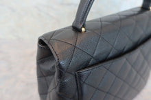 将图片加载到图库查看器，CHANEL/香奈儿 CF 梯形 手提包 荔枝皮 Black/Gold hadware(黑色/金色金属) 手提包 800070034
