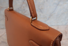 將圖片載入圖庫檢視器 HERMES／エルメス ケリー32 クシュベル ゴールド □A刻印 ハンドバッグ 700070057
