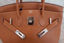 画像をギャラリービューアに読み込む, HERMES／エルメス バーキン30 トゴ ゴールド □M刻印 ハンドバッグ 700080123
