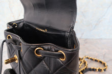 画像をギャラリービューアに読み込む, CHANEL/シャネル マトラッセチェーンリュック ラムスキン ブラック/ゴールド金具 リュック 700100233
