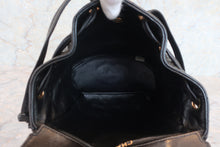 Load image into Gallery viewer, CHANEL Matelasse chain back pack Lambskin Black/Gold hadware Back pack 600090197
