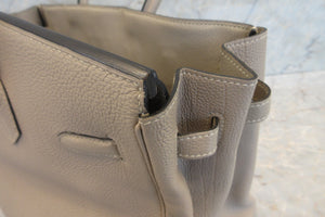 HERMES／エルメス バーキン35 トゴ トゥルティエールグレー □N刻印 ハンドバッグ 700040039