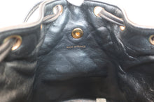 Load image into Gallery viewer, CHANEL Matelasse chain back pack Lambskin Black/Gold hadware Back pack 600090197
