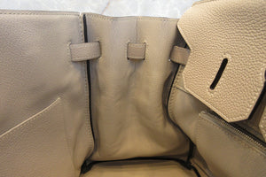 HERMES／エルメス バーキン35 トゴ トゥルティエールグレー □N刻印 ハンドバッグ 700040039