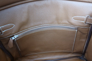 HERMES／エルメス バーキン30 トゴ ゴールド □M刻印 ハンドバッグ 700080123