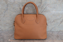 将图片加载到图库查看器，HERMES BOLIDE 35 Graine Couchevel leather Natural 〇W刻印 Shoulder bag 500080088
