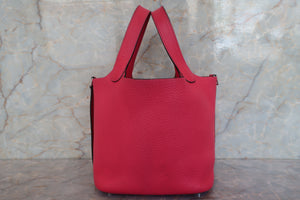 HERMES／エルメス ピコタンロックＰＭ トリヨンクレマンス ローズエクストリーム A刻印 ハンドバッグ 700090169
