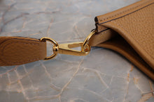 Load image into Gallery viewer, HERMES  EVELYNE TPM Clemence leather Biscuit Z Engraving Shoulder bag 700030185
