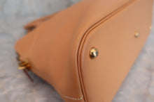 Load image into Gallery viewer, HERMES BOLIDE 35 Graine Couchevel leather Natural 〇W Engraving Shoulder bag 500080088
