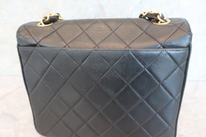 CHANEL/シャネル マトラッセチェーンショルダーバッグ ラムスキン ブラック/ゴールド金具 ショルダーバッグ 600070032