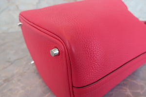 HERMES／エルメス ピコタンロックＰＭ トリヨンクレマンス ローズエクストリーム A刻印 ハンドバッグ 700090169