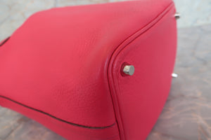 HERMES／エルメス ピコタンロックＰＭ トリヨンクレマンス ローズエクストリーム A刻印 ハンドバッグ 700090169