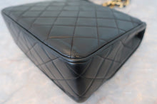 将图片加载到图库查看器，CHANEL/香奈儿 CF 链条包 羊皮 Black/Gold hadware(黑色/金色金属) 肩背包 600070032
