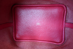 HERMES／エルメス ピコタンロックＰＭ トリヨンクレマンス ローズエクストリーム A刻印 ハンドバッグ 700090169