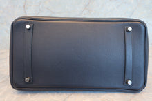 Load image into Gallery viewer, HERMES BIRKIN 35 Clemence leather Blue Indigo □G Engraving Hand bag 700030259
