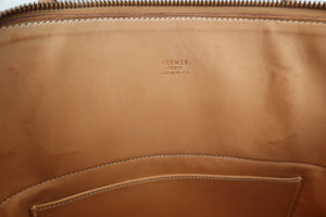 HERMES BOLIDE 35 Graine Couchevel leather Natural 〇W Engraving Shoulder bag 500080088