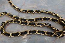 画像をギャラリービューアに読み込む, CHANEL/シャネル ココマークフリンジチェーンショルダーバッグ ラムスキン ブラック/ゴールド金具 ショルダーバッグ 700100218
