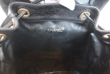 画像をギャラリービューアに読み込む, CHANEL/シャネル トリプルココマークチェーンリュック キャビアスキン ブラック/ゴールド金具 リュック 800010120
