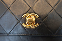 画像をギャラリービューアに読み込む, CHANEL/シャネル マトラッセＷフラップチェーンショルダーバッグ ラムスキン ブラック/ゴールド金具 ショルダーバッグ 800080141
