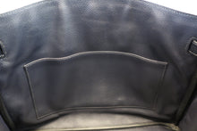 Load image into Gallery viewer, HERMES BIRKIN 35 Clemence leather Blue Indigo □G Engraving Hand bag 700030259
