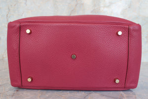 HERMES／エルメス リンディ34 トリヨンクレマンス ルビー □O刻印 ショルダーバッグ 700090160