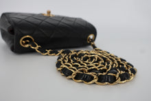 將圖片載入圖庫檢視器 CHANEL/シャネル ミニマトラッセシングルフラップチェーンショルダーバッグ ラムスキン ブラック/ゴールド金具 ショルダーバッグ 800090245
