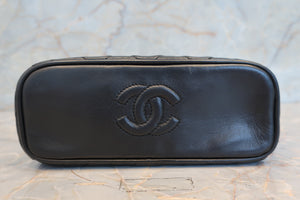 CHANEL/シャネル マトラッセフリンジチェーンショルダーバッグ ラムスキン ブラック/ゴールド金具 ショルダーバッグ 700070089
