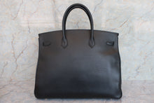 將圖片載入圖庫檢視器 HERMES／エルメス バーキン40 アルデンヌ ブラック □F刻印 ハンドバッグ 700040057
