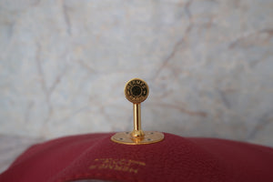 HERMES／エルメス リンディ34 トリヨンクレマンス ルビー □O刻印 ショルダーバッグ 700090160
