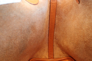 HERMES PICOTIN PM Clemence leather Orange □H刻印 Hand bag 600050213