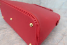 将图片加载到图库查看器，HERMES BOLIDE 35 Graine Couchevel leather Rouge vif □A刻印 Shoulder bag 600070108
