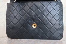 將圖片載入圖庫檢視器 CHANEL/シャネル マトラッセプッシュロックチェーンショルダーバッグ ラムスキン ブラック/ゴールド金具 ショルダーバッグ 800060178
