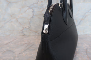 HERMES／エルメス ボリード27 ヴォーエプソン ブラック □M刻印 ショルダーバッグ 700050275