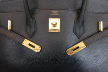 將圖片載入圖庫檢視器 HERMES／エルメス バーキン40 アルデンヌ ブラック □F刻印 ハンドバッグ 700040057
