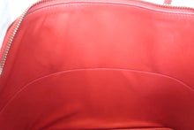 Load image into Gallery viewer, HERMES BOLIDE 35 Graine Couchevel leather Rouge vif □A Engraving Shoulder bag 600070108
