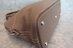 HERMES／エルメス ボリード31 トリヨンクレマンス エトゥープ □I刻印 ショルダーバッグ 700020111
