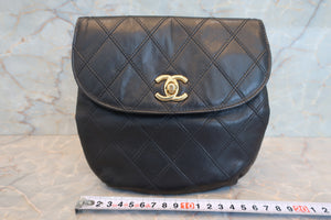 CHANEL/シャネル ビコローレウエストバッグ ラムスキン ブラック/ゴールド金具 ウエストバッグ 700070132