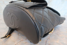 画像をギャラリービューアに読み込む, CHANEL/シャネル マトラッセチェーンリュック ラムスキン ブラック/ゴールド金具 リュック 700100222
