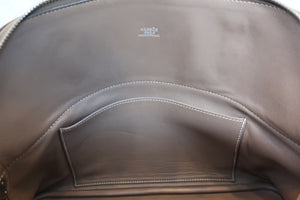 HERMES／エルメス ボリード31 トリヨンクレマンス エトゥープ □I刻印 ショルダーバッグ 700020111