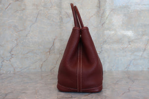 HERMES GARDEN PARTY TPM Negonda leather Rouge H □P刻印 Tote bag 600050194