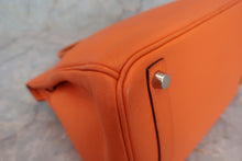 將圖片載入圖庫檢視器 HERMES／エルメス バーキン30 トリヨンクレマンス オレンジ □I刻印 ハンドバッグ 700050282
