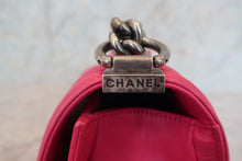 画像をギャラリービューアに読み込む, CHANEL/シャネル ボーイシャネルチェーンショルダーバッグ ラムスキン ピンク/シルバー金具 ショルダーバッグ 800010029
