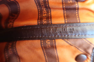 HERMES GARDEN TWILLY TPM Swift leather Havane □H Engraving Tote bag 600030012