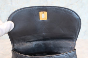 CHANEL/シャネル ビコローレウエストバッグ ラムスキン ブラック/ゴールド金具 ウエストバッグ 700070132